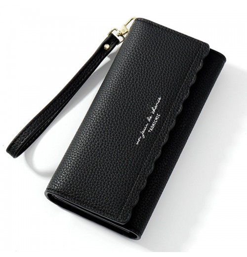 Leather Iphone Wallet Wristlet