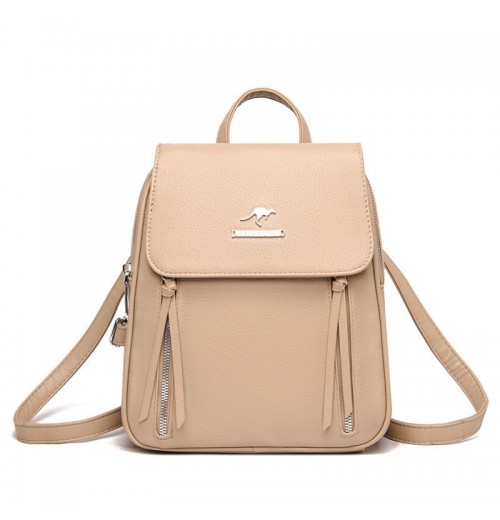 PU Leather Mini Backpack