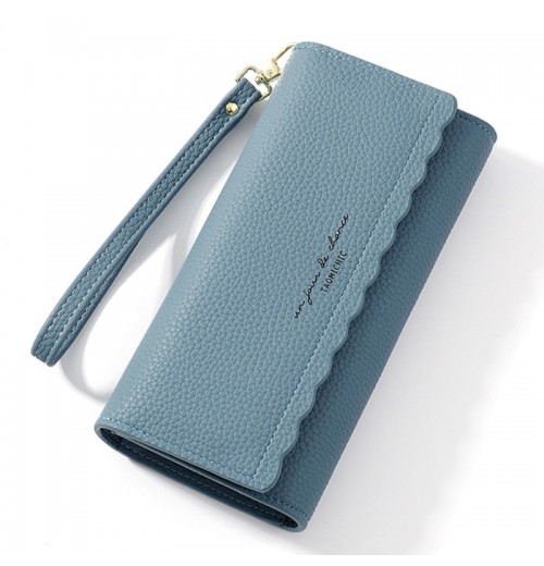 Leather Iphone Wallet Wristlet