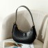 Baguette Leather Shoulder Bag ERIN