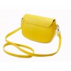 Bright Yellow Leather Purse