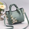 Floral Leather Crossbody Bag