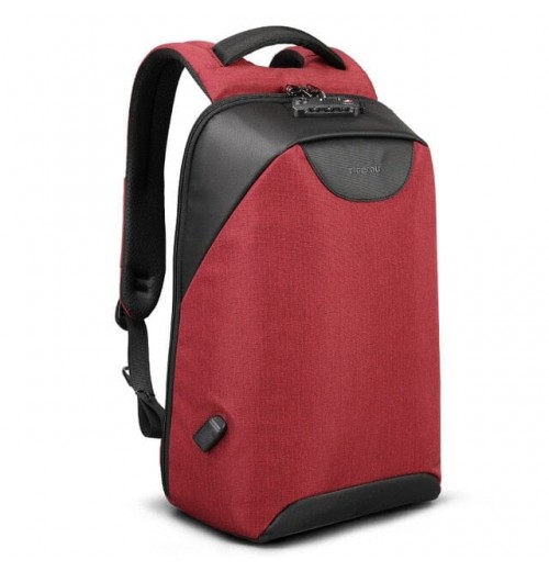 Locking Backpack With USB Charger