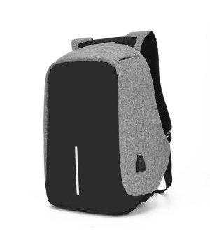 Anti Theft Waterproof Backpack With USB Charging Port