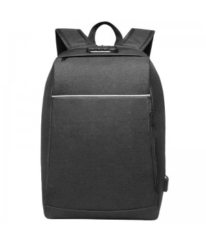 Laptop Backpack With USB Charging Port And Lock