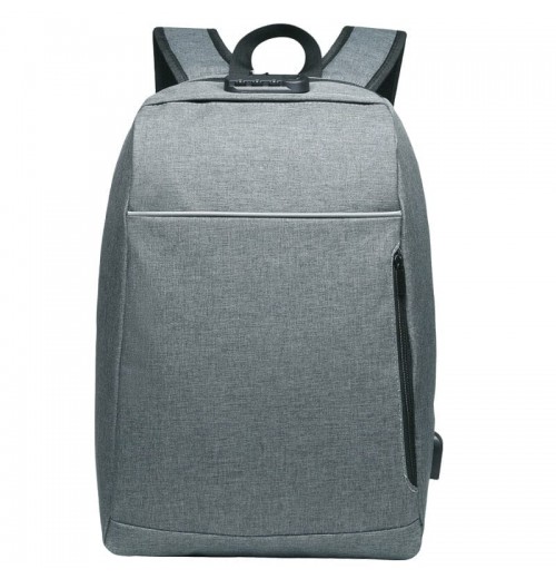 Laptop Backpack With USB Charging Port And Lock